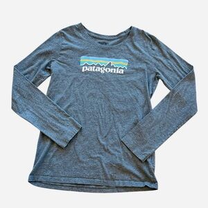Patagonia XXL(16-18) long sleeve graphic tee